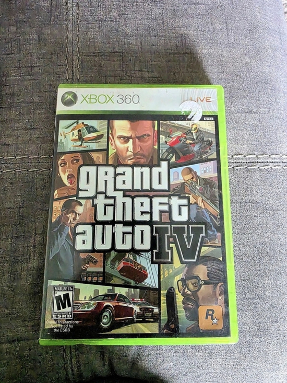 Rockstar Games Grand Theft Auto IV Xbox 360 Video Game